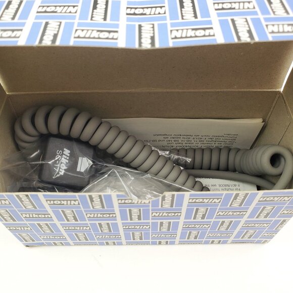 Nikon SC-17 Vintage TTL Remote Cord for SB-15/16-B Flash Box Manual Unused NOS - Picture 11 of 11